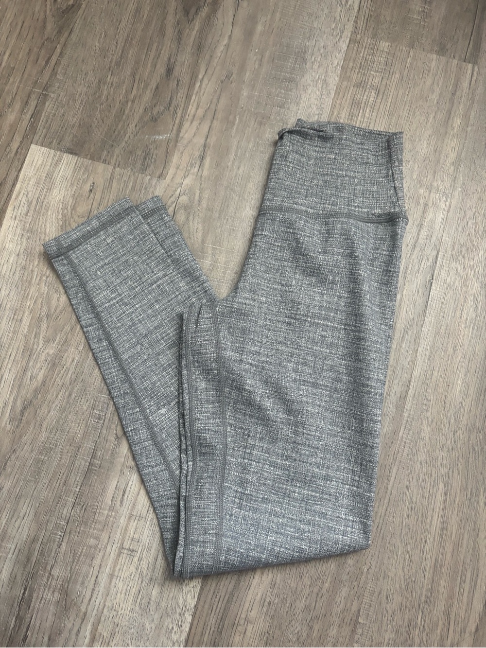 P'tula Small Heather Gray Textured Leggings